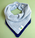 Cargar la imagen en la vista de la galería, Babero estilo bandana 100% algodón Babybamboo