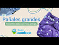 Reproducir el video en la vista de la galería, 5 Pañales ecológicos niño 18-28 kgs + 10 insertos de 4 capas