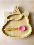 Cargar la imagen en la vista de la galería, Plato de bambú Babybamboo