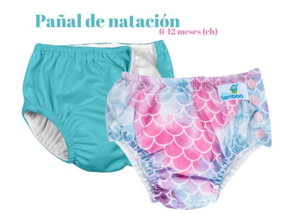 Pañal para nadar de niña talla chica