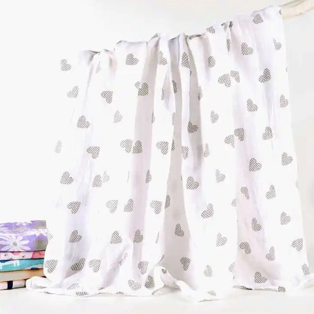 Muselina 100% algodón Manta super suave Babybamboo