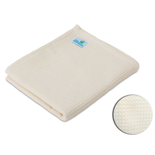 Sábana para bebé tipo wafle 100% algodón